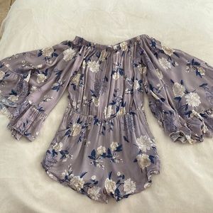 Don’t ask why floral romper